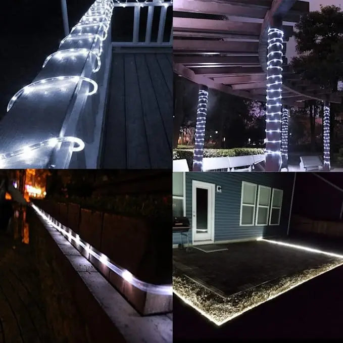 300LED Solar Rope Strip Waterproof