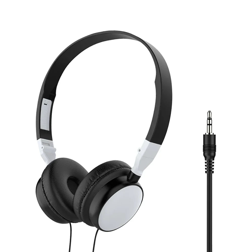 Foldable Bass Stereo Over-Ear Headset