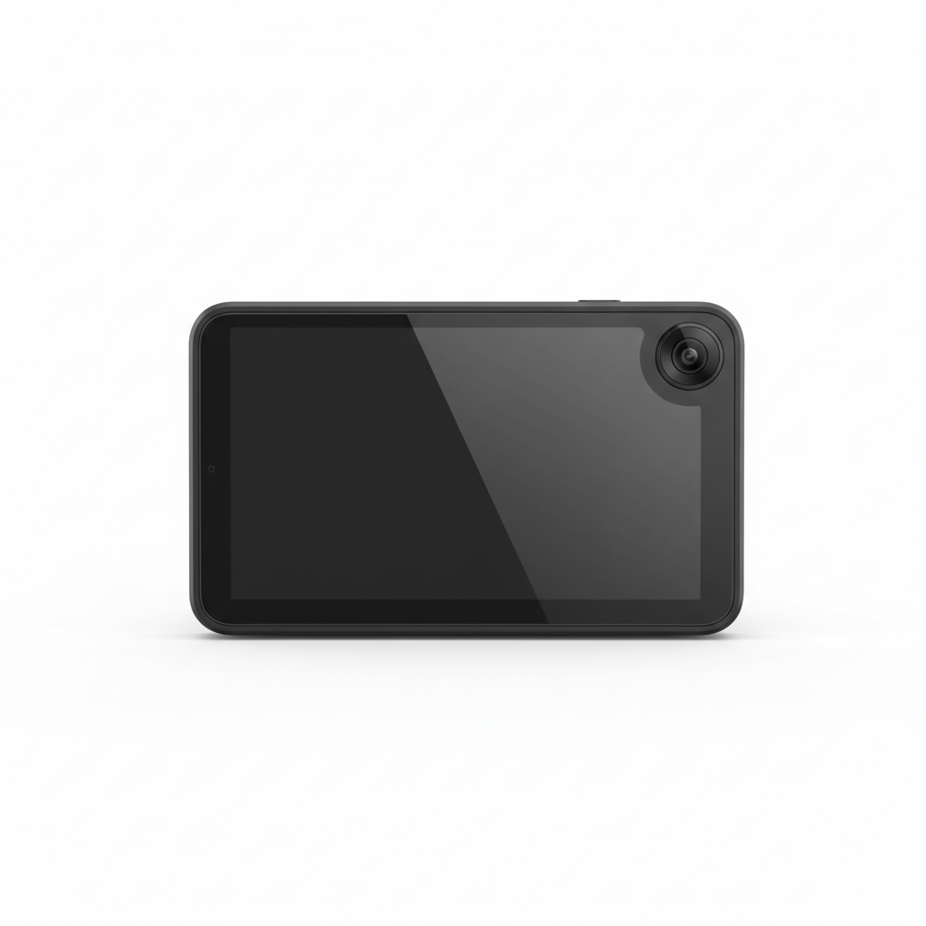 10.26 inch CarPlay touchscreen dash cam on white background